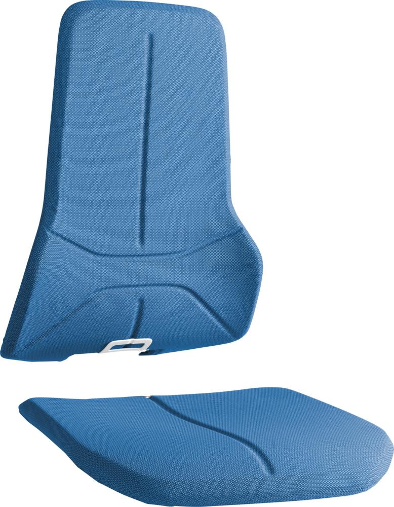 Polsterelement Supertec blau für Arbeitsstuhl Neon Polsterelement Supertec blau für Arbeitsstuhl Neon