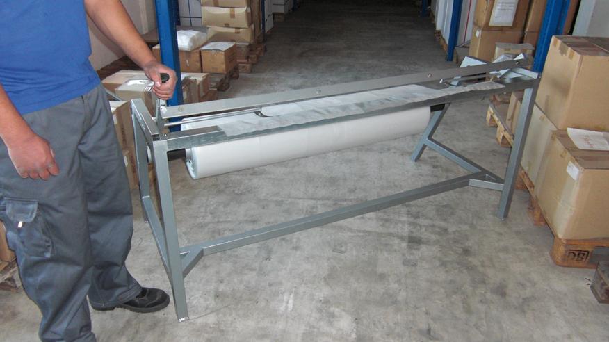 Flachrolle 1x gefaltet B 4000 mm L 100 m Flachrolle 1x gefaltet B 4000 mm L 100 m