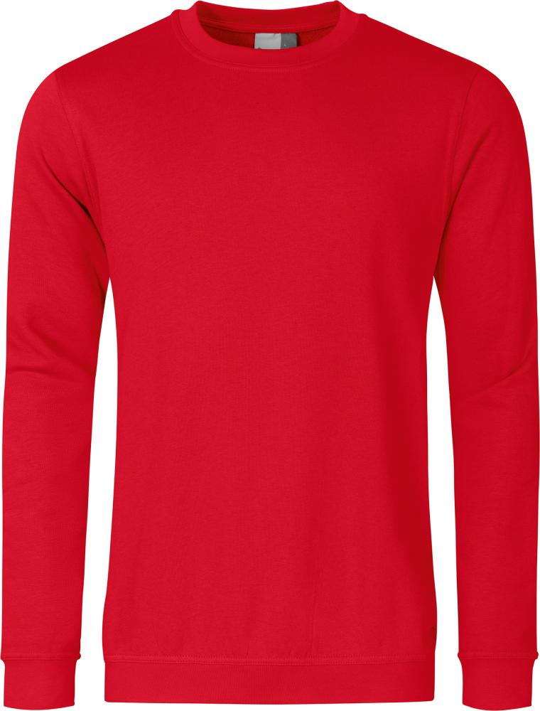 Sweatshirt, Gr. 2XL, feuerrot Promodoro Sweatshirt, Gr. 2XL, feuerrot Promodoro