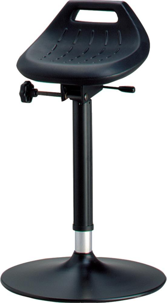 Bimos Stehhilfe 9454-2000Integralschaum schwarz Sitzhöhe 650-850 mm mit Tellerfuß Bimos Stehhilfe 9454-2000Integralschaum schwarz Sitzhöhe 650-850 mm mit Tellerfuß