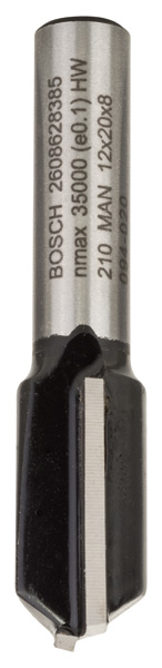 Nutfräser, 8 mm, D1 12 mm, L 19,6 mm, G 51 mm