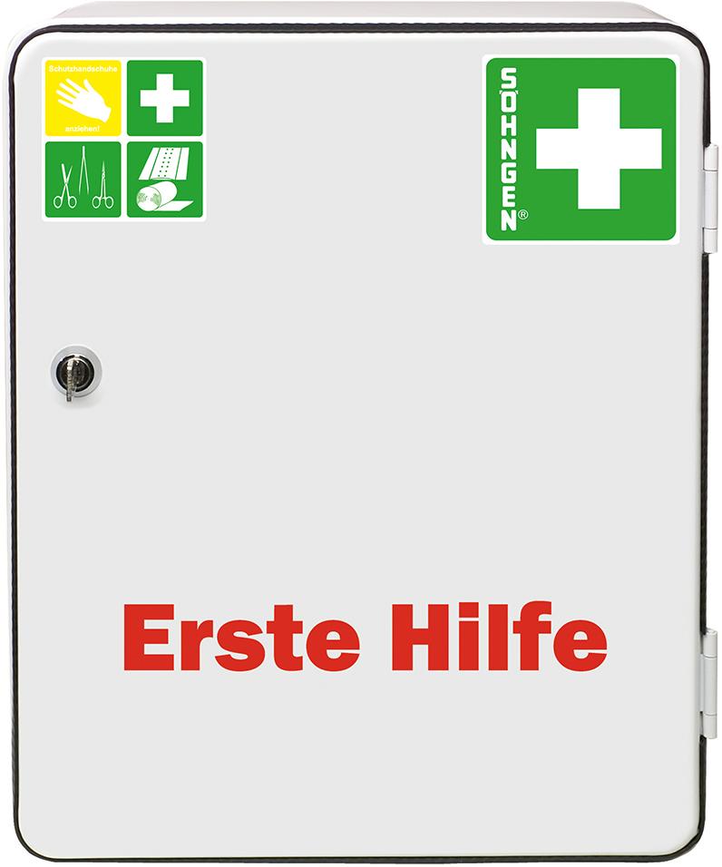 Verbandschrank Heidelbergmit FüllungD13157,weiß Verbandschrank Heidelbergmit FüllungD13157,weiß