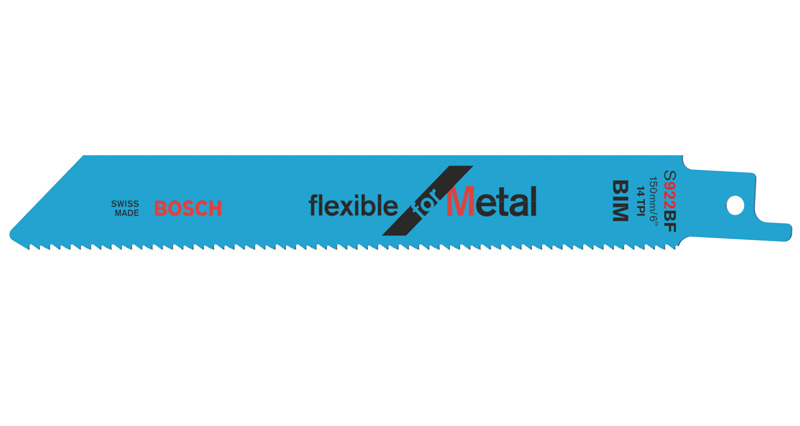 Säbelsägeblatt S 922 BF, Flexible for Metal, 25er-Pack