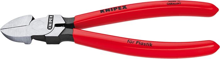 Seitenschneider für Kunststoff ohne Fase 140mm KNIPEX
