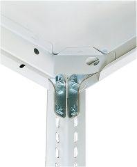 Aussteifungsebene mit Fixwinkeln und Linsenkopfschrauben