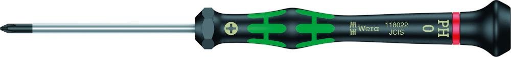 Elektronik- Schraubendreher PH0x60mm Wera