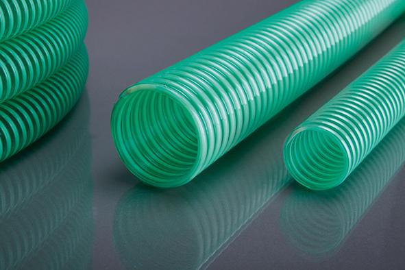 Saug-Druckschlauch 10, 19x2,4mm, 25m grün/ transparent APD