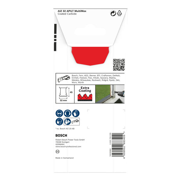 Produktbild EXPERT MultiMax AIZ 32 APILT Blatt für Multifunktionswerkzeuge, 5‑tlg.