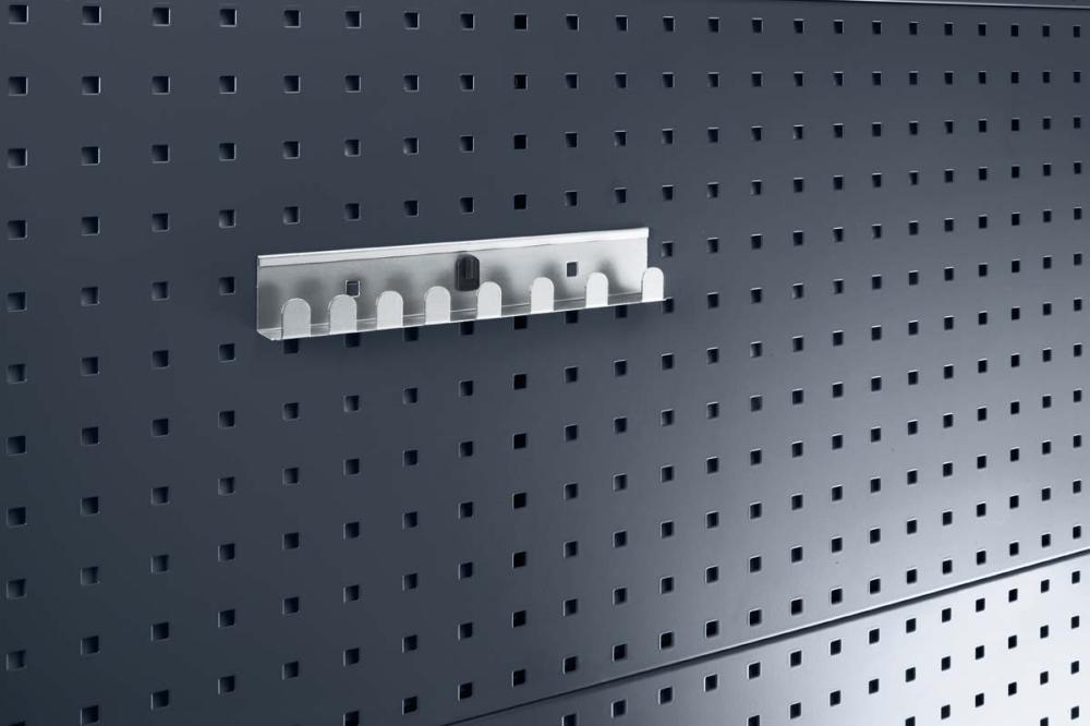 Steckschlüsselhalter B270 mm 8 Aufnahmen für Lochplatten bott Steckschlüsselhalter B270 mm 8 Aufnahmen für Lochplatten bott