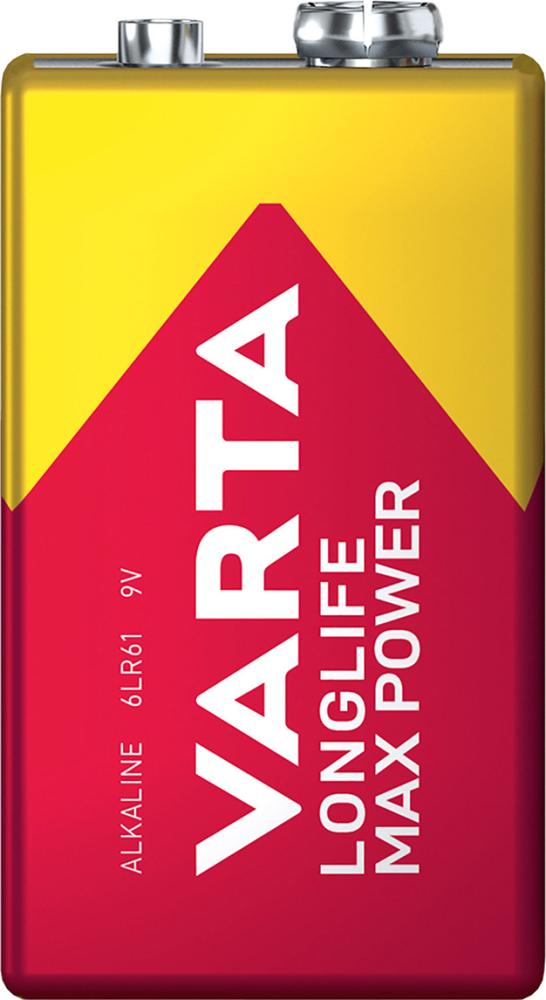 Batterie MAX TECH 9V-Block Blister a 1 Stück VARTA Batterie MAX TECH 9V-Block Blister a 1 Stück VARTA