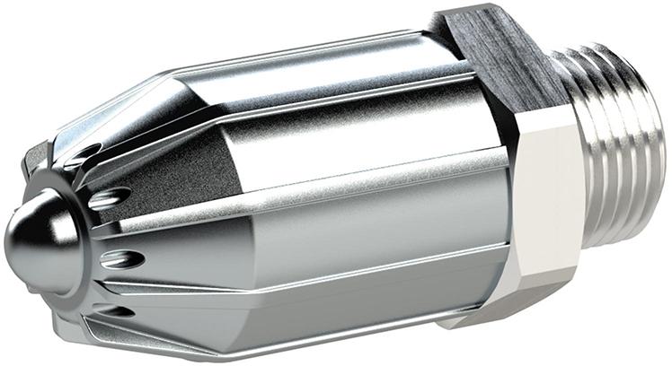 Sicherheitsdüse lärmarm für Blaspistolen, Düsen-Außen-ø 17 mm M12x1,25mm, RIEGLER Sicherheitsdüse lärmarm für Blaspistolen, Düsen-Außen-ø 17 mm M12x1,25mm, RIEGLER