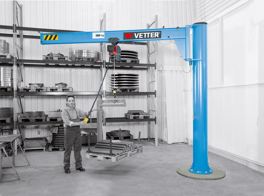 Wand-Schwenkkran AW 125 kg 3000 mm Vetter Krantechnik Wand-Schwenkkran AW 125 kg 3000 mm Vetter Krantechnik