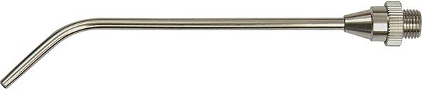 Verlängerungsdüse für Ausblaspistole Messing gebogen M12x1,25 150mm RIEGLER