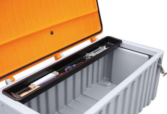 Einlegeschale f. Werkzeugfür PE-Box 250 l CEMO Einlegeschale f. Werkzeugfür PE-Box 250 l CEMO