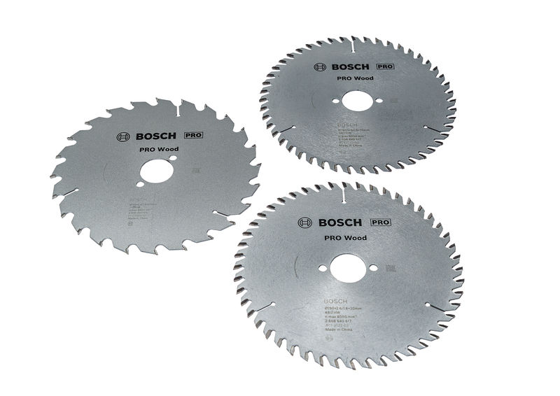 Bosch PRO Wood Kreissägeblätter-Set. Produktbild