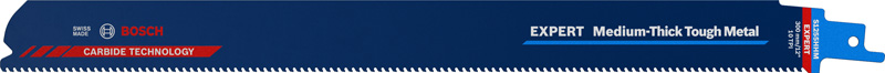 Produktbild EXPERT ‘Medium-Thick Tough Metal’ S 1255 HHM Säbelsägeblatt, 1 Stück