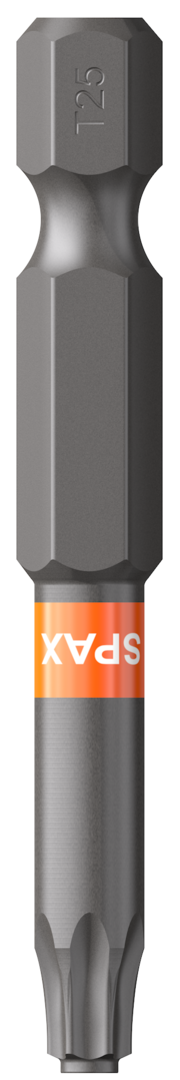 Artikelhauptbild Bit T-Star Plus ART 88654 SPAX Cut-Case Bit T25+ SW 1/4 1Blist.a5Bits,50mm
