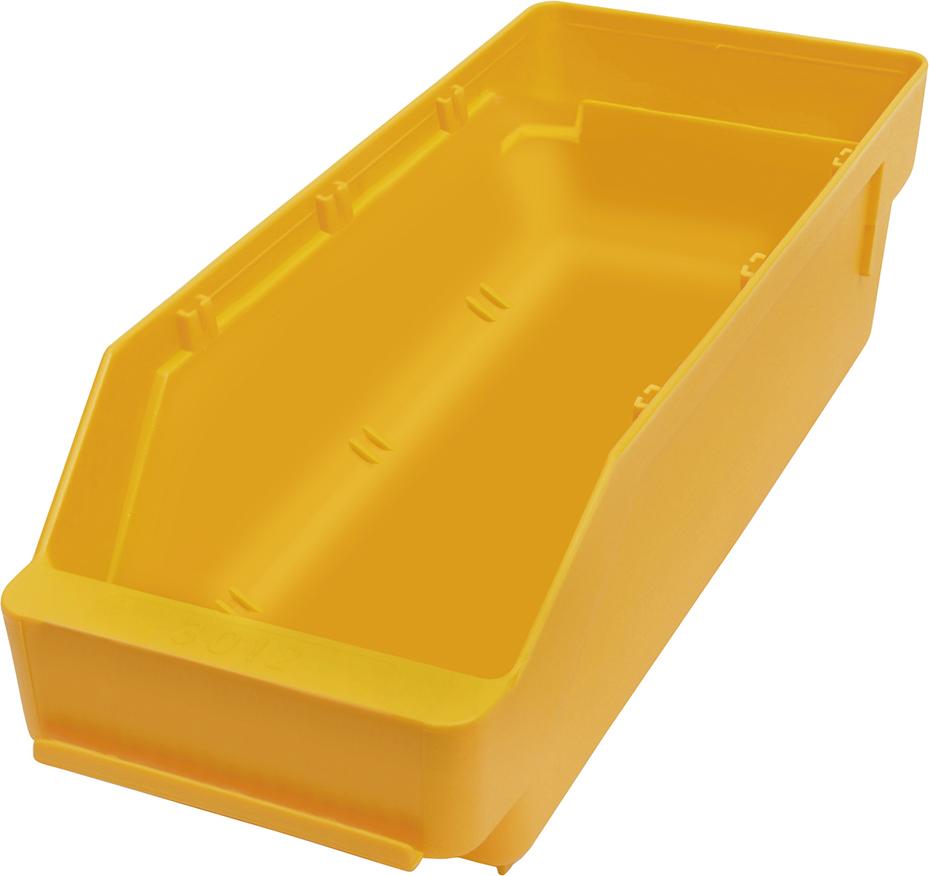 Kleinteilekasten B120xT300xH95 mm gelb Kleinteilekasten B120xT300xH95 mm gelb