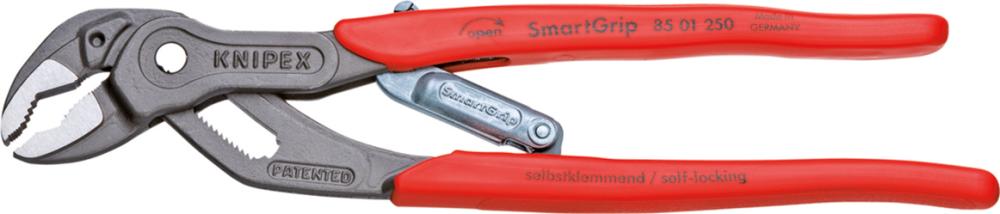 Wasserpumpenzange Smart-Grip mit Kunststoff-Griffen 250mm KNIPEX S m a r t G r i p