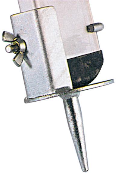 Erdspitze mit Teller VE 2 Stück ZARGES Erdspitze mit Teller VE 2 Stück ZARGES