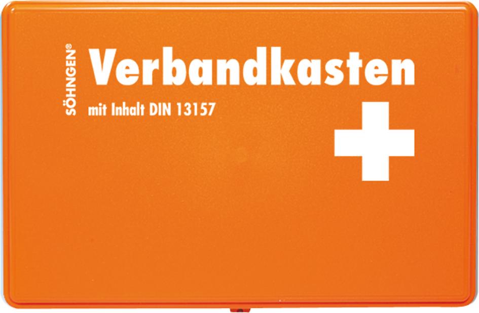 Verbandkasten KIEL orangeDIN 13157 Verbandkasten KIEL orangeDIN 13157