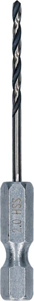 HSS PointTeQ Sechskantbohrer 2 mm