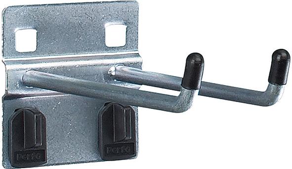 Doppelhaken B20xT100xH60xD6 mm für Lochplatten für Lochplatten bott Doppelhaken B20xT100xH60xD6 mm für Lochplatten für Lochplatten bott