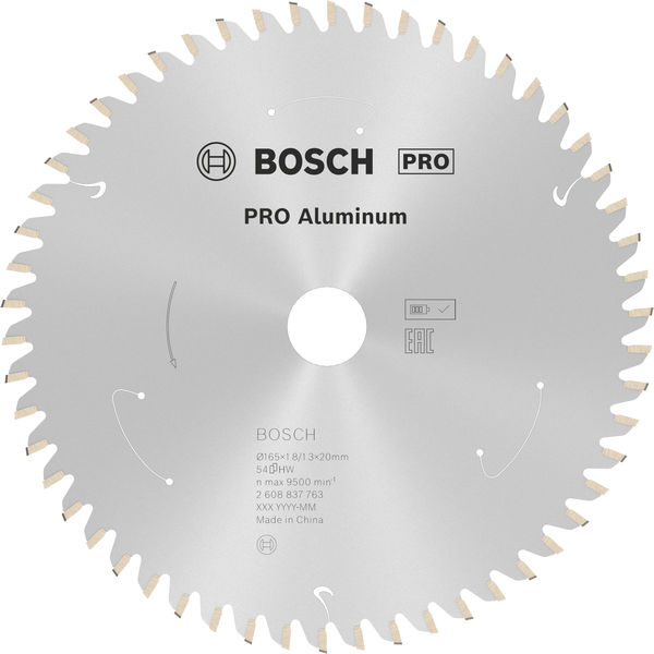 Produktbild PRO Aluminium cordless Kreissägeblatt, 165 x 1,8 x 20 mm