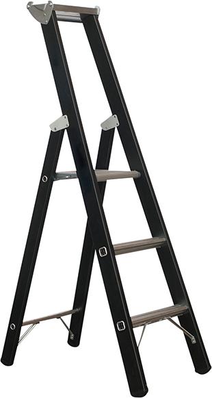 Stehleiter Megastep S 3 Sprossen Arbeitshöhe 2,80 m Stehleiter Megastep S 3 Sprossen Arbeitshöhe 2,80 m