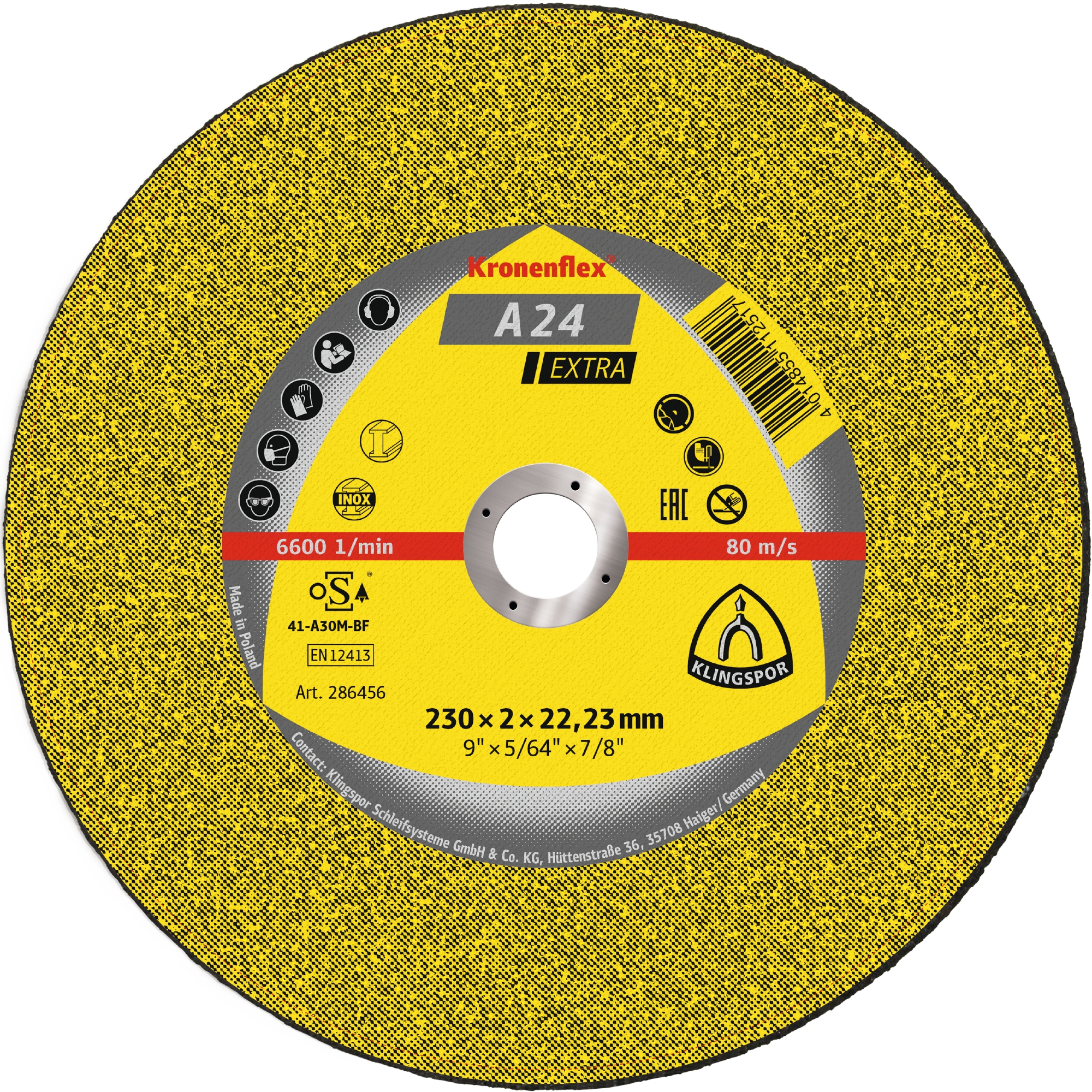 Produkt A 24 EX Trennscheiben, 100 x 2,5 x 16 mm gekröpft