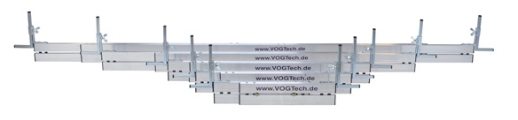 Artikelhauptbild Abziehschiene H1 45-70 cm für Kabelgräben