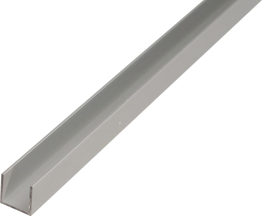 Alu-U-Profil 1000/15x10mmsilberfarbig GAH Alberts