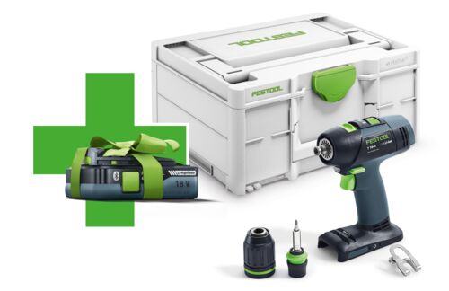 Festool T 18+3-Basic-4,0Akku-Bohrschrauber 18V solo