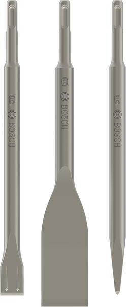 PRO SDS plus-5C Meißelset, 0; 40; 20x250; 260; 250 mm, 3-tlg.