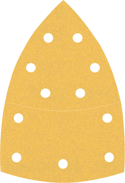 Produktbild EXPERT C470 Schleifpapier mit 11 Löchern, 102 x 62 mm, 93 mm, K 120, 10er-Pack