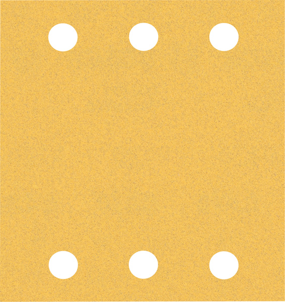 Produktbild EXPERT C470 Schleifpap., 6 Löcher für Schw.schl., 115 x 107 mm, K 120, 10er-Pack