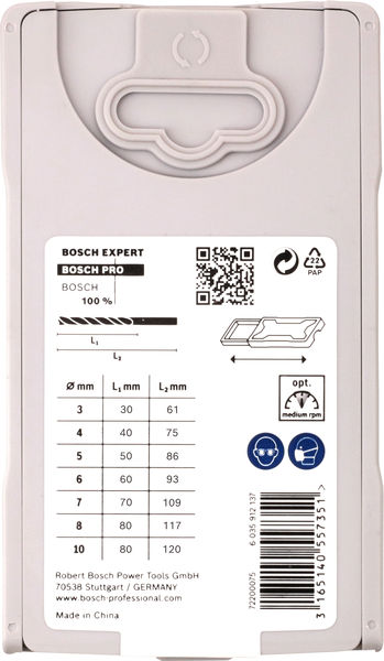 Produktbild PRO Wood Holzspiralbohrer Set. 7-tlg.