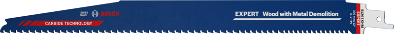Produktbild EXPERT Wood with Metal Demolition S1267XHM Säbelsägeblatt, 10 Stück
