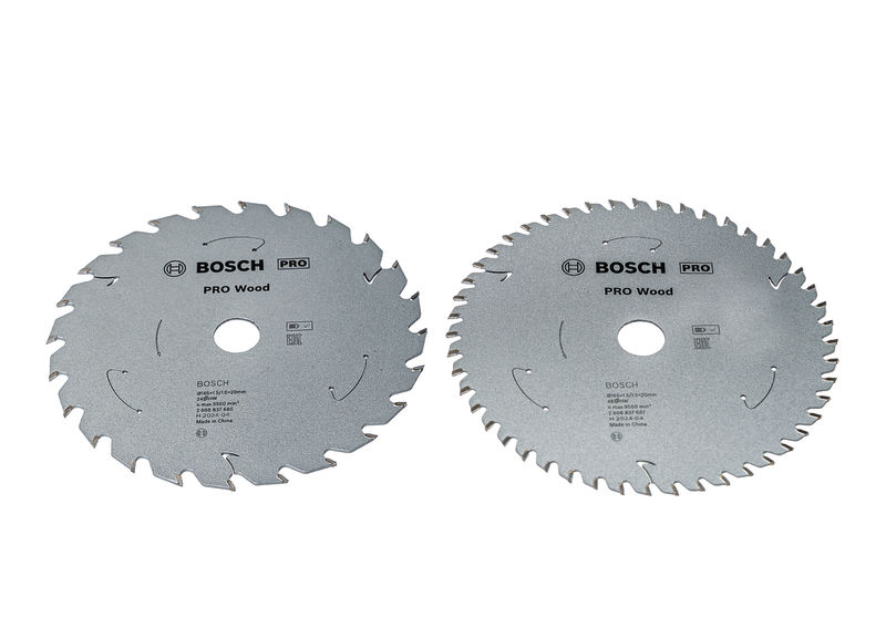Bosch PRO Wood Kreissägeblätter zum Holzschneiden. Produktbild