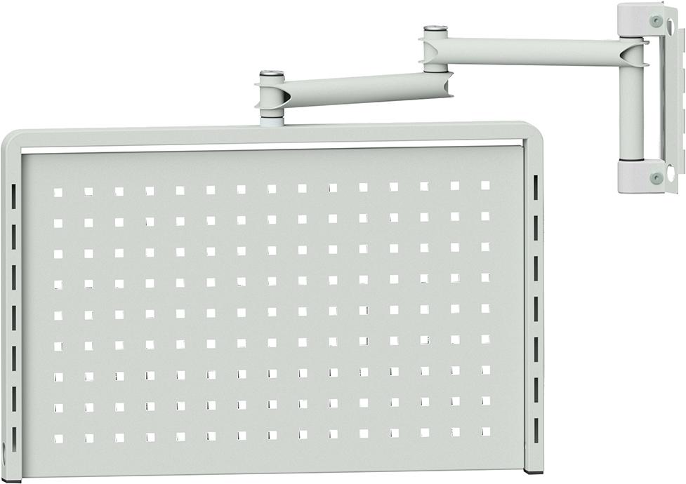 Lochplatte für Grundrahmen RAL 7035 Lochplatte für Grundrahmen RAL 7035