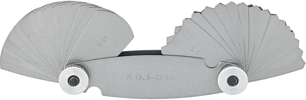 Radienschablone 15 Blatt 15,5-25,0mm FORUM Radienschablone 15 Blatt 15,5-25,0mm FORUM
