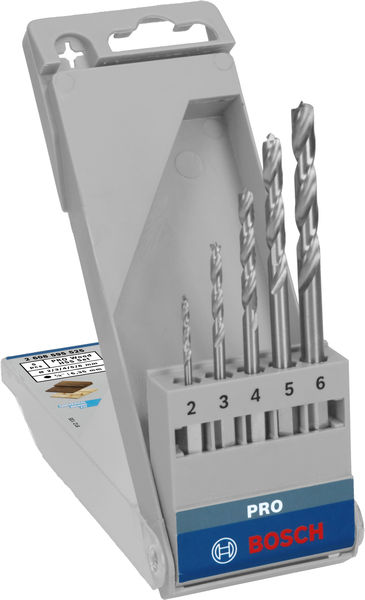 Produktbild PRO Wood HSS Holzspiralbohrer Set. 5-tlg.