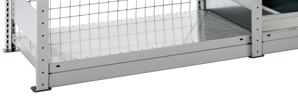 Sockelleiste f. CLIP 1300x56 Kunststoff META