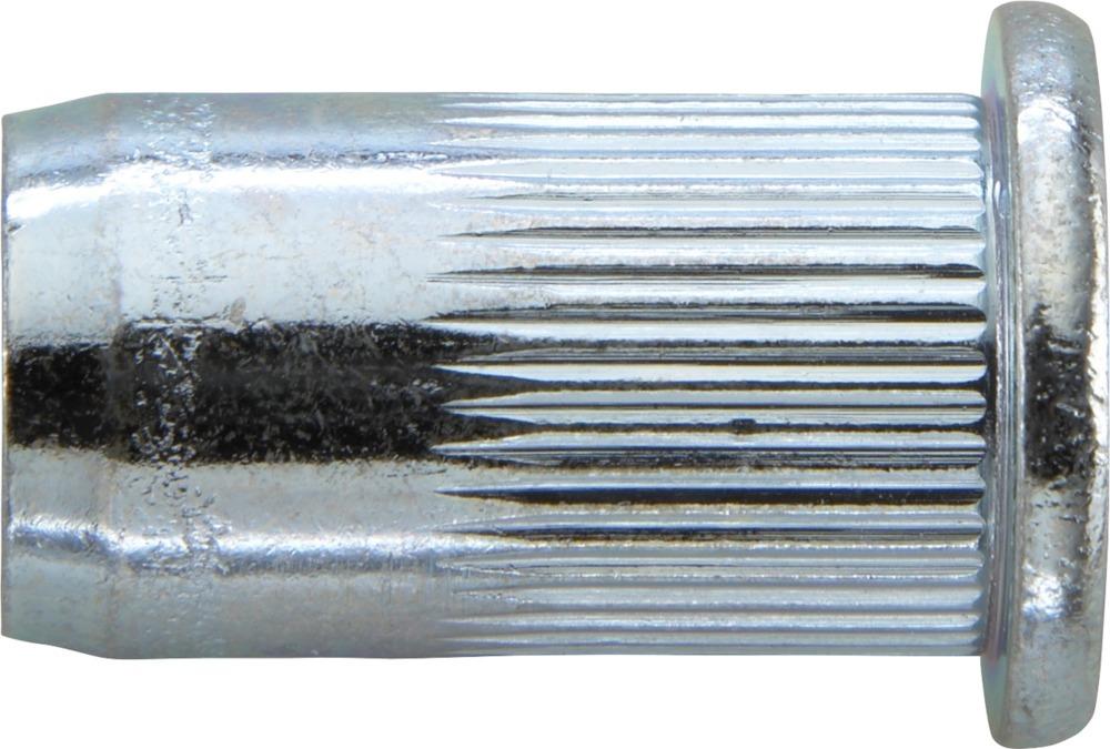 Blindnietmutter Stahl verzinkt Flachrundkopf M5x7x11,5mm GESIPA Blindnietmutter Stahl verzinkt Flachrundkopf M5x7x11,5mm GESIPA