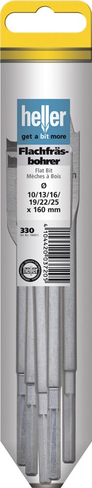 Flachfräsbohrersatz Quick6-tlg. in Dose Heller Flachfräsbohrersatz Quick6-tlg. in Dose Heller