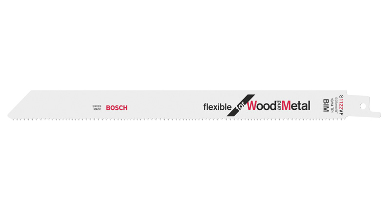 Säbelsägeblatt S 1122 VF, Flexible for Wood and Metal, 25er-Pack