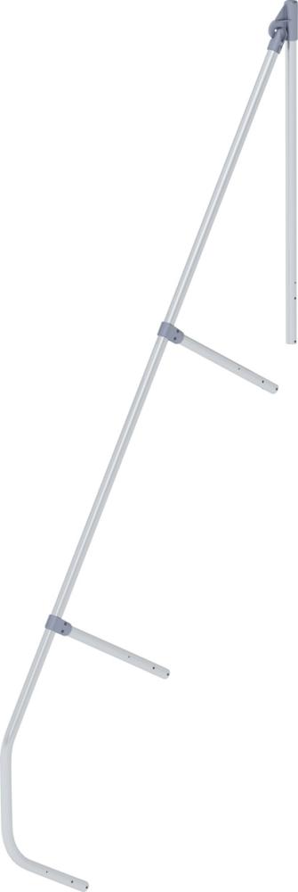 Zweiter Handlauf für Treppe 60 Grad 10 Stufen Zweiter Handlauf für Treppe 60 Grad 10 Stufen