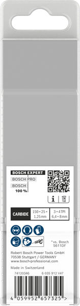 Bosch EXPERT Multi Material Demolition S681KLHM Klinge 10 Stück Produktbild Verpackung