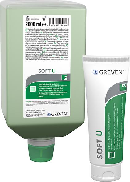 GREVEN SOFT U - NEU 2 L Varioflasche Handreiniger GREVEN SOFT U - NEU 2 L Varioflasche Handreiniger