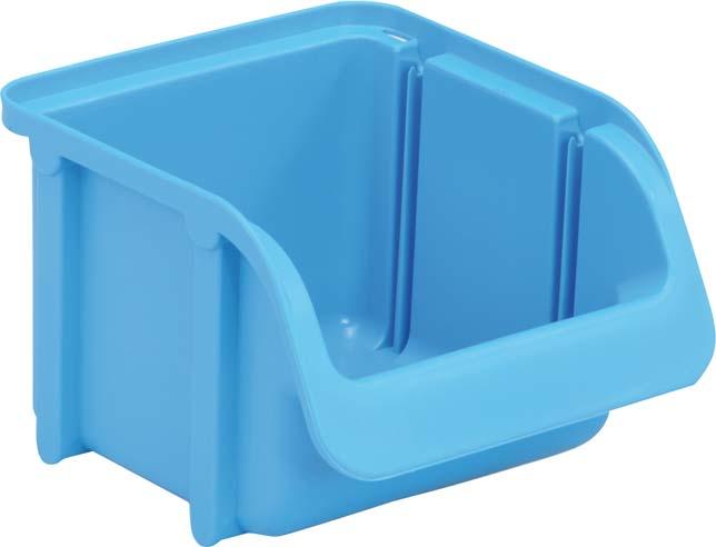 Sichtlagerkasten Gr.1 B102xT115xH74 mm blau
